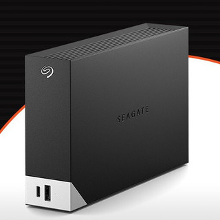 SEAGATE 希捷 铭系列 STLC8000400 3.5英寸Type-C桌面移动机械硬盘 USB3.2 Gen 2