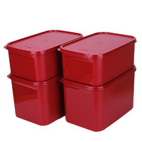 特百惠 2.6L/4.3L/6.5L腌泡箱长方形保鲜盒密封盒泡菜盒箱套装