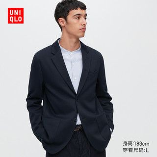 优衣库 男装 舒适外套(商务休闲 西装 通勤夹克) 449621 UNIQLO