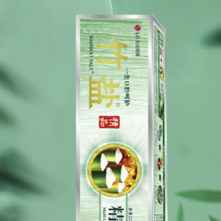 BAMBOO SALT 竹盐 精品牙膏 清新原味 120g*10