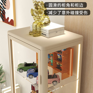 万祝展示柜 法布利克乐高透明模型柜手办盲盒玻璃收纳柜玩具柜子