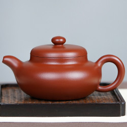 京东京造 jzhq-015 柿圆壶茶壶 248ml