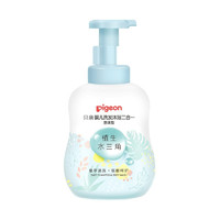 京东百亿补贴：Pigeon 贝亲 植生水三角系列 婴儿洗发沐浴二合一 泡沫型 500ml