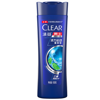 CLEAR 清扬 洗发露套装 (去屑头皮护理清樱花露香型100g*2+补充装200g*2+男士去屑活力运动薄荷型100g*2)