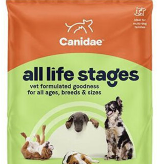 Canidae 卡比 Life Stages全阶系列 鸡肉火鸡羊肉全犬老年犬狗粮 6.8kg