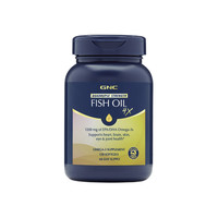88VIP：GNC 健安喜 四倍铂金深海鱼油 120粒omega3欧米伽软胶囊心脑眼健康