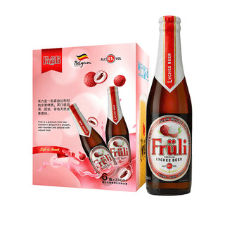 Fruli 芙力 荔枝啤酒 330ml*6瓶