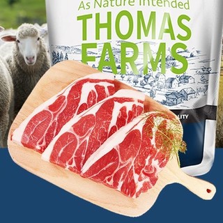 Thomas Farms 托姆仕牧场 羔羊原切羊肩排 500g