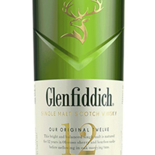 Glenfiddich 格兰菲迪 12年 单一麦芽 苏格兰威士忌 40%vol 1L