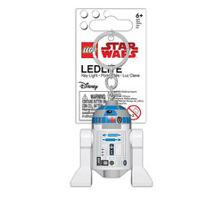 LEGO 乐高 文具玩具 星球大战系列-R2-D2机器人发光钥匙扣