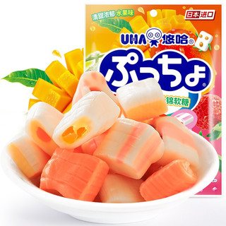 UHA 悠哈 普超什锦软糖90g