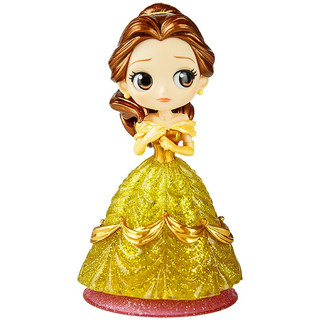BANDAI 万代 迪士尼公主女孩玩具礼物手办模型公仔收藏摆件-贝儿 闪亮版 16824
