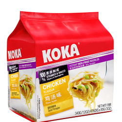 KOKA 可口 咖喱味方便面85g*4袋