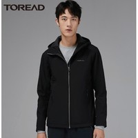 TOREAD 探路者 TAEI92198带加摇粒绒软壳衣