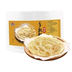 麦麦颂 原味手抓饼 100g*20片（赠纸袋+番茄酱）