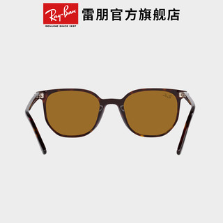 RayBan雷朋太阳镜2022新品方形玳瑁色框时尚潮流复古墨镜0RB2197F