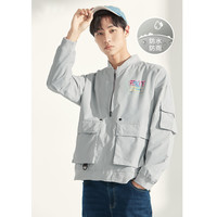 男装宽松棒球服男士风衣时尚百搭棒球领风衣男外套