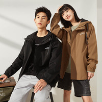 情侣装风衣女轻防水风衣男连帽宽松外套男士风衣