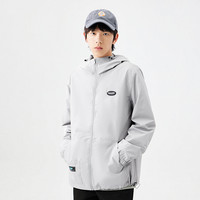2022春季男装潮牌风衣男外套连帽简约休闲港风外套男士风衣