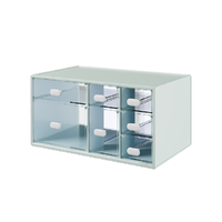 Citylong 禧天龙 七抽屉收纳箱 28*19*16.2cm 青色