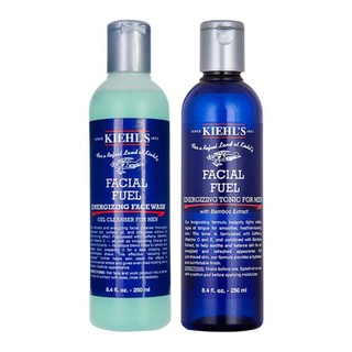 Kiehl's 科颜氏 男士护肤套装 (焕活洁面啫喱250ml+活力爽肤水250ml+活力保湿乳液125ml)