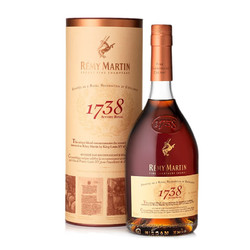 RÉMY MARTIN 人头马 1738皇家礼赞 vsop 干邑白兰地 40%vol 1000ml