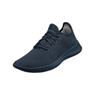 allbirds Tree Runners 男子休闲运动鞋 TR1MSKD 深海蓝 42 蓝底