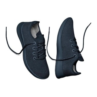 allbirds Tree Runners 男子休闲运动鞋 TR1MSKD 深海蓝 42 蓝底