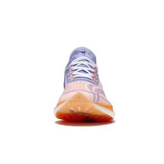 李宁女鞋跑步鞋2022跑步系列飞电Challenger女子竞速跑鞋ARMS014 标准白/荧光绣蓝紫-2 35
