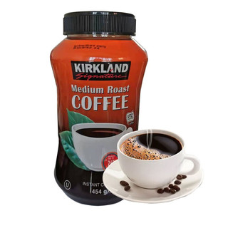 越南进口 Kirkland 速溶咖啡 454g 柯克兰速溶纯咖啡粉 瓶装速溶咖啡粉 柯克兰速溶咖啡454克