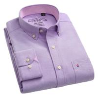 FIRS 杉杉 男士长袖衬衫 FDC211380024 浅紫
