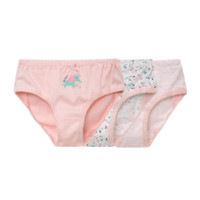麗嬰房 A2F0101106 女童內褲 3條裝 粉色組 90cm