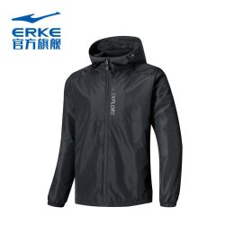 百亿补贴erke鸿星尔克官旗男款运动夹克风衣11221481229限s码