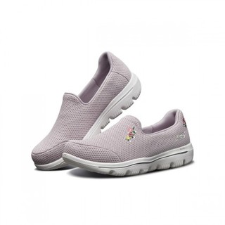 SKECHERS 斯凯奇 Go Walk Evolution Ultra 女子休闲运动鞋 15749/LTPK 浅粉色 37.5