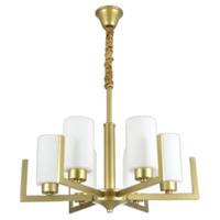 TWJ 同位角照明 3643-6 新中式吊灯 12W 金色 6头