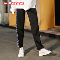 Kappa 卡帕 串标女运动长裤春夏潮牌敞口时尚宽松卫裤KPBRWAK58