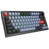 Keychron Q1M4 旋钮版 75键 客制化有线机械键盘 黑色 佳达隆-幻影黄轴 RGB