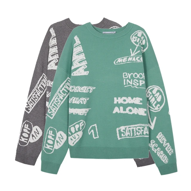 Cabbeen 卡宾 男士圆领针织衫 3213107026