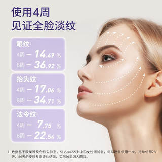 巴黎欧莱雅 欧莱雅（LOREAL） 眼霜紫熨斗女士淡化细纹提拉紧致补水保湿男士面部眼部护肤抗皱霜送女友礼物 两支60ml