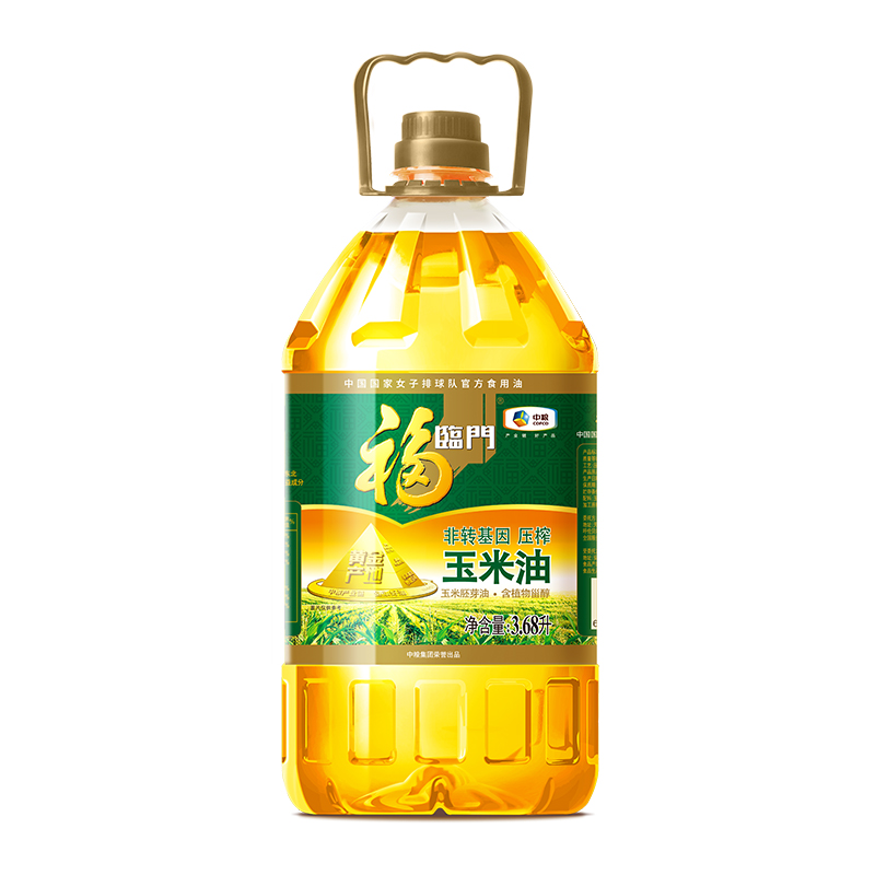 非转基因 压榨玉米油 3.68L