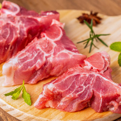 long da 龙大 肉食 黑猪脊骨块800g 蓬莱生态黑猪肉生鲜 免切多肉猪