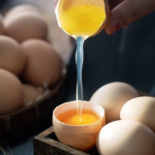 鲜鸡蛋谷物饲养30枚45g新鲜发货坏蛋包赔