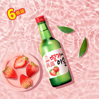 Jinro 真露 烧酒 韩国进口13°草莓味 360ml