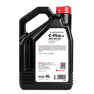 MOTUL 摩特 C-PLUS FS 5W-30 SP 全合成机油 1L