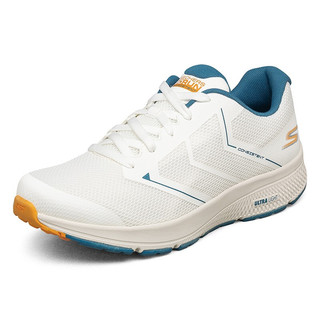 SKECHERS 斯凯奇 Go Run Consistent 男子跑鞋 220082/WBOR 橙色/白色 42.5