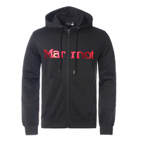 Marmot 土拨鼠 Revolver Hoody 男子户外卫衣 V51271-001 曜石黑 M