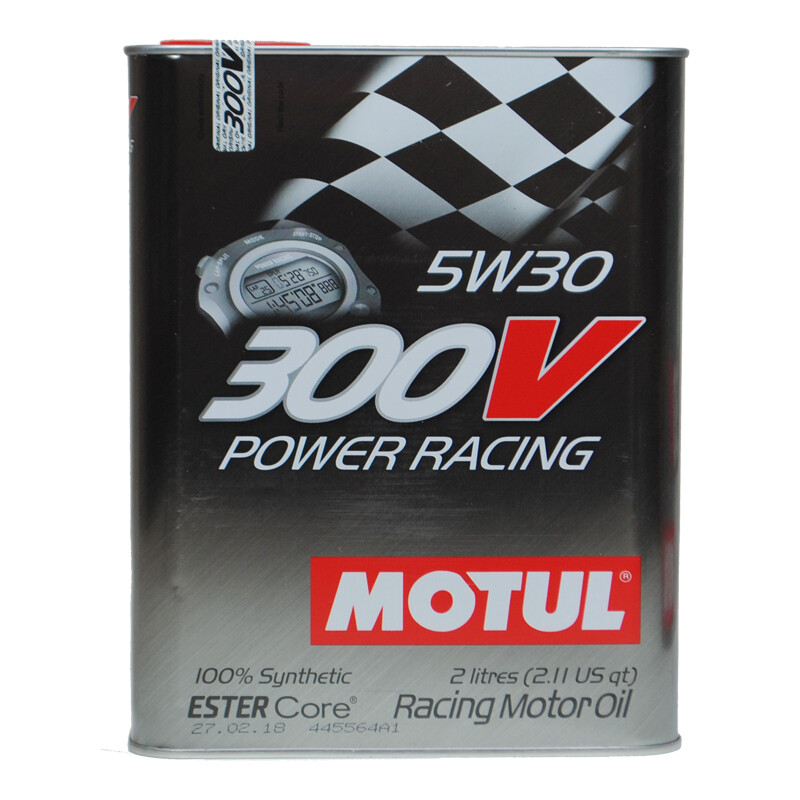 MOTUL 摩特 300V赛事运动系列 5W-30 SN 全合成机油 2L 欧版