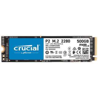 Crucial 美光 SSD固态硬盘 M.2接口(NVMe协议) P2系列 美光原厂出品 P2 250G M.2