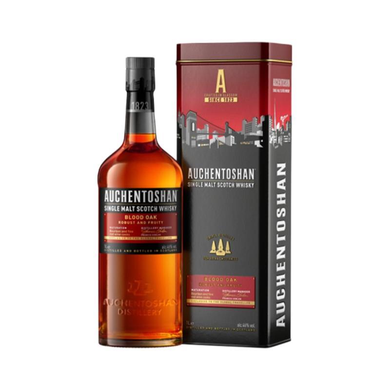 AUCHENTOSHAN 欧肯特轩 血桶 单一麦芽 苏格兰威士忌 46%vol 1L