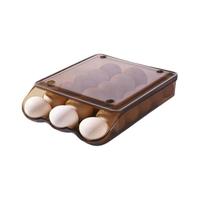 甄简良品 多功能收纳箱 21*6*25.5cm 咖啡色